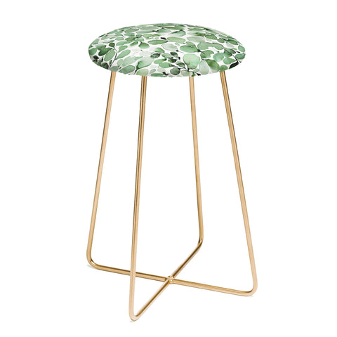Ninola Design Foliage Green Counter Stool
