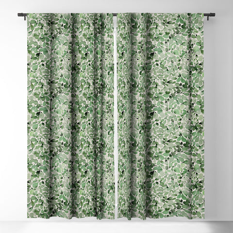 Ninola Design Foliage Green Blackout Window Curtain