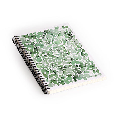 Ninola Design Foliage Green Spiral Notebook