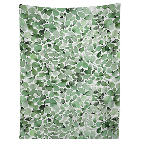 Ninola Design Foliage Green Tapestry