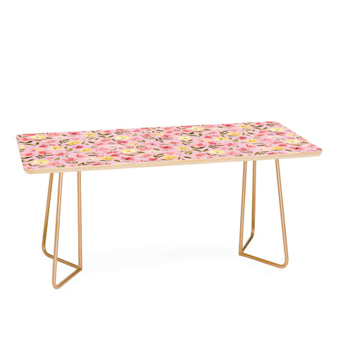 Ninola Design Fresh flowers Pink Coffee Table