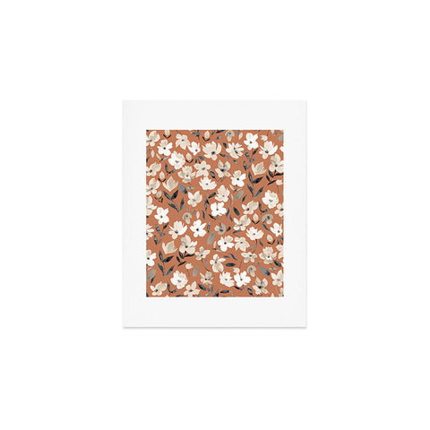 Ninola Design Fresh romantic flowers Copper Art Print