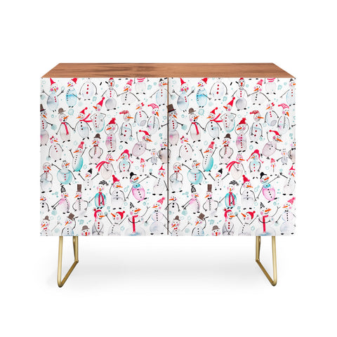 Ninola Design Friendly snowmen Credenza