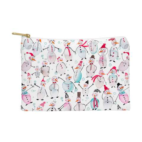 Ninola Design Friendly snowmen Pouch
