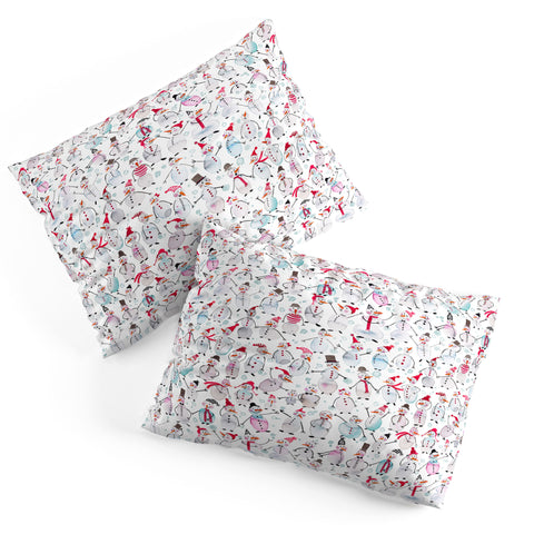 Ninola Design Friendly snowmen Pillow Shams