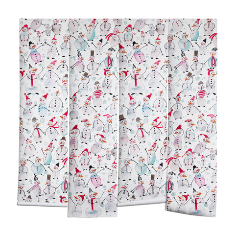 Ninola Design Friendly snowmen Wall Mural