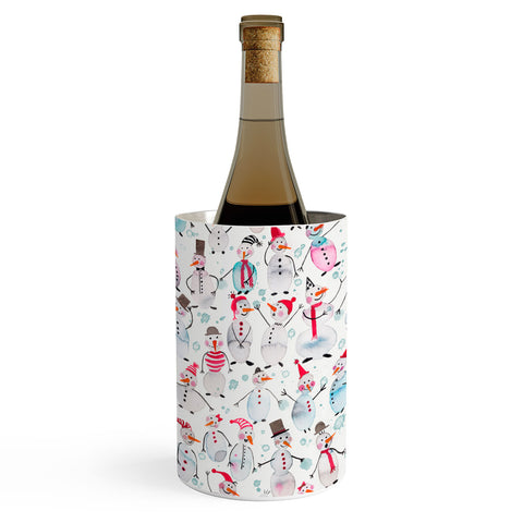 Ninola Design Friendly snowmen Wine Chiller
