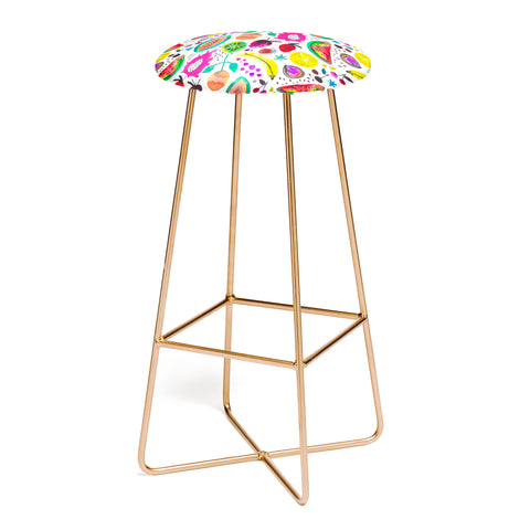Ninola Design Fruits Pitaya Papaya Pawpaw Bar Stool