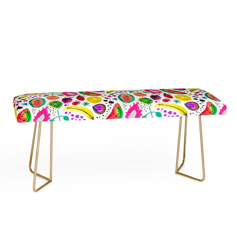 Ninola Design Fruits Pitaya Papaya Pawpaw Bench