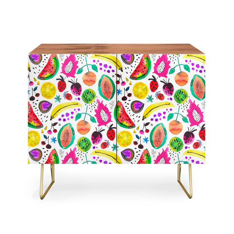 Ninola Design Fruits Pitaya Papaya Pawpaw Credenza