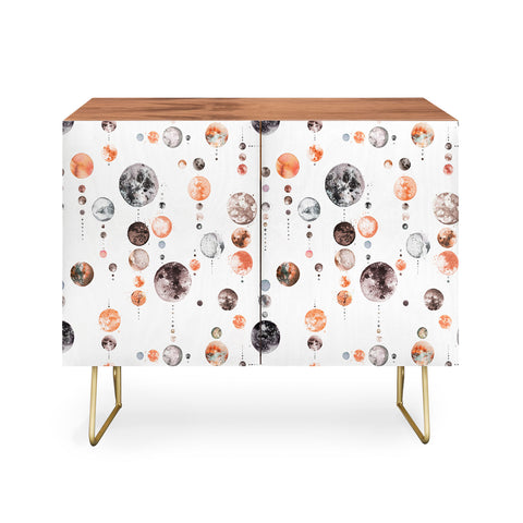 Ninola Design Full Moons Astronomy Credenza