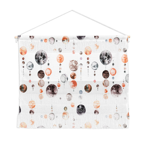 Ninola Design Full Moons Astronomy Wall Hanging Landscape