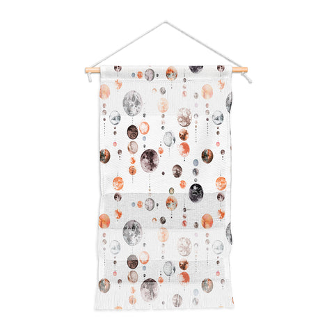 Ninola Design Full Moons Astronomy Wall Hanging Portrait