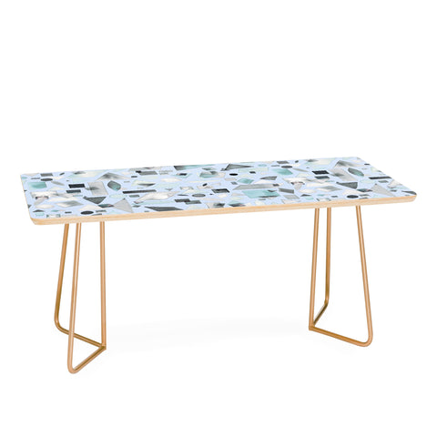 Ninola Design Geometric pieces Soft blue Coffee Table