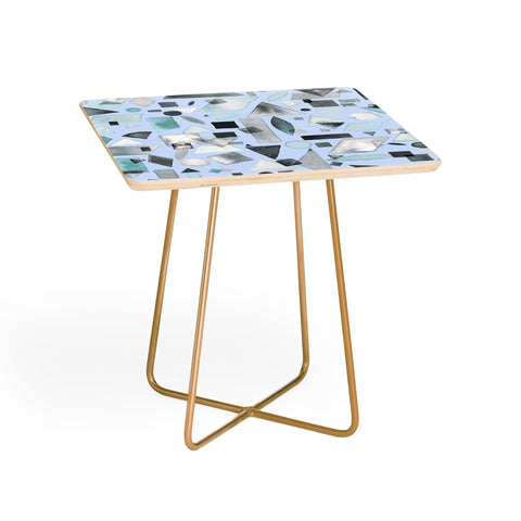 Ninola Design Geometric pieces Soft blue Side Table