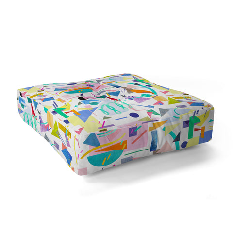 Ninola Design Geometric pop Floor Pillow Square