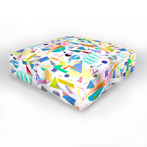 Ninola Design Geometric pop Outdoor Floor Cushion