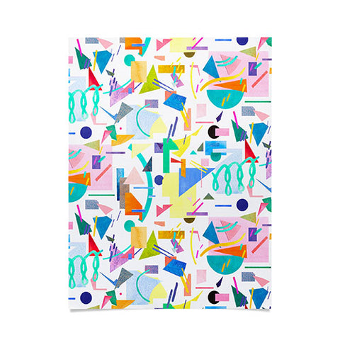 Ninola Design Geometric pop Poster