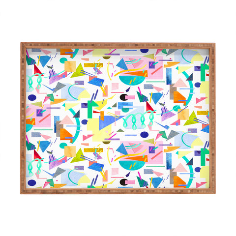 Ninola Design Geometric pop Rectangular Tray
