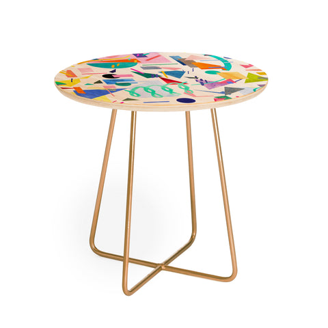 Ninola Design Geometric pop Round Side Table