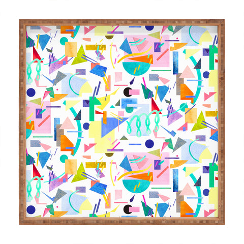 Ninola Design Geometric pop Square Tray