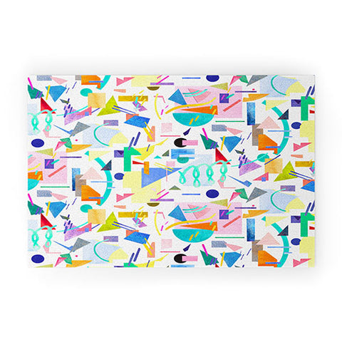 Ninola Design Geometric pop Welcome Mat