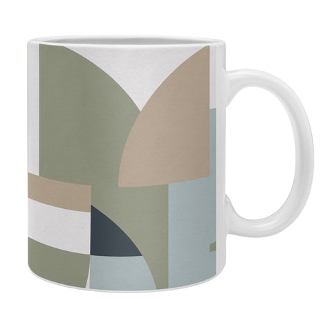 Ninola Design Geometric Surf Sand Coffee Mug