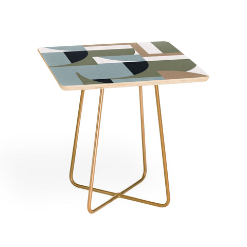 Ninola Design Geometric Surf Sand Side Table