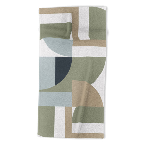 Ninola Design Geometric Surf Sand Beach Towel