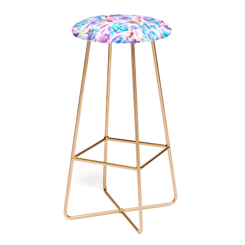 Ninola Design Girly Summer Roses Bar Stool