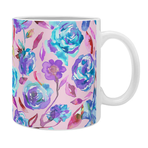 Ninola Design Girly Summer Roses Coffee Mug