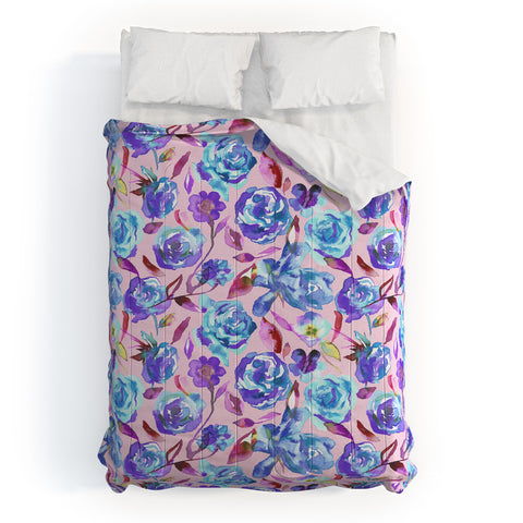 Ninola Design Girly Summer Roses Comforter
