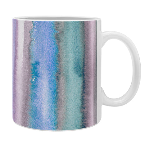 Ninola Design Gradient landscape watercolor blue Coffee Mug