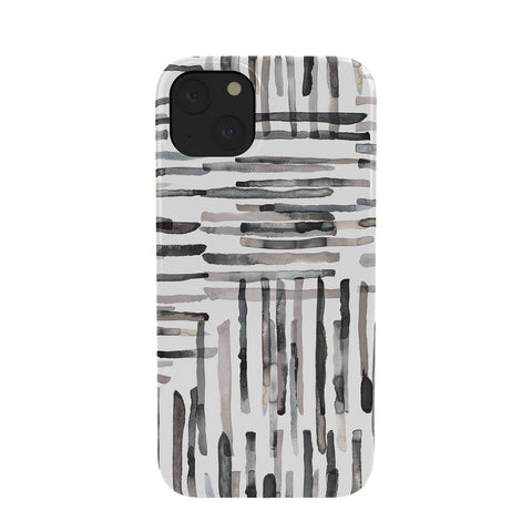 Ninola Design Hand Painted Mineral Stripes Phone Case