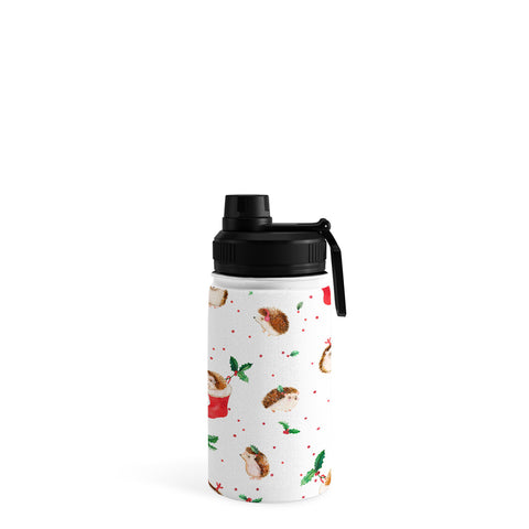 Ninola Design Hedgeog Yuletide Water Bottle