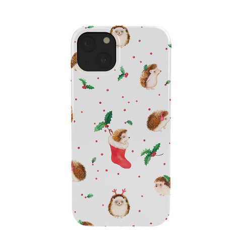 Ninola Design Hedgeog Yuletide Phone Case