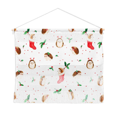 Ninola Design Hedgeog Yuletide Wall Hanging Landscape