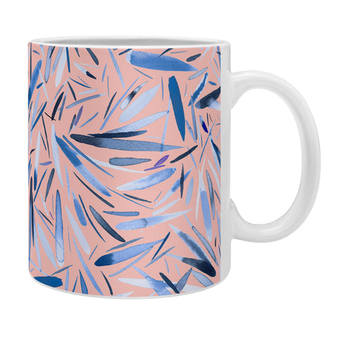 Ninola Design Holiday Rain Pink Coffee Mug