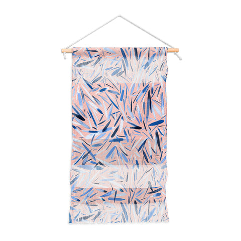 Ninola Design Holiday Rain Pink Wall Hanging Portrait