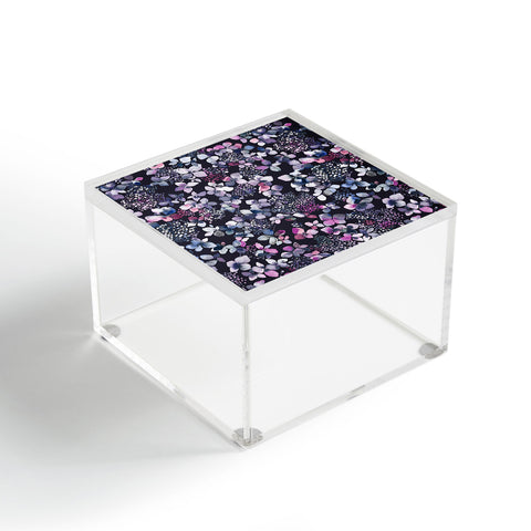 Ninola Design Hydrangea Dark Acrylic Box