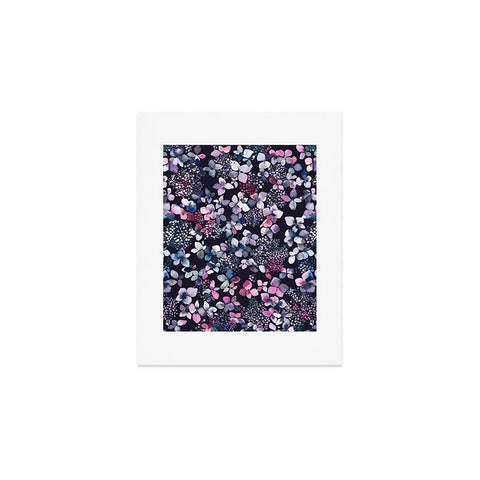 Ninola Design Hydrangea Dark Art Print