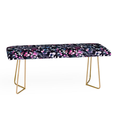 Ninola Design Hydrangea Dark Bench