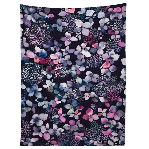 Ninola Design Hydrangea Dark Tapestry