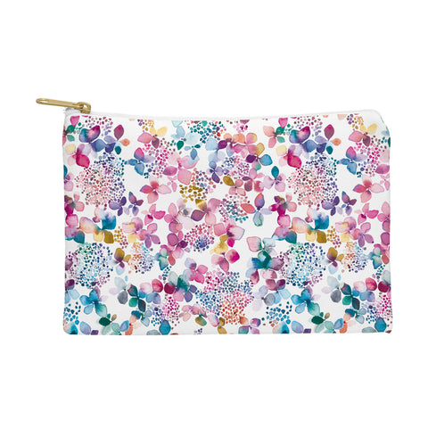 Ninola Design Hydrangea Flowers Pouch