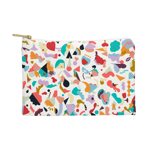 Ninola Design Imaginary Geo Animals Shapes Pouch