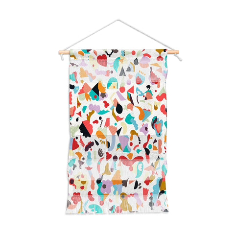 Ninola Design Imaginary Geo Animals Shapes Wall Hanging Portrait