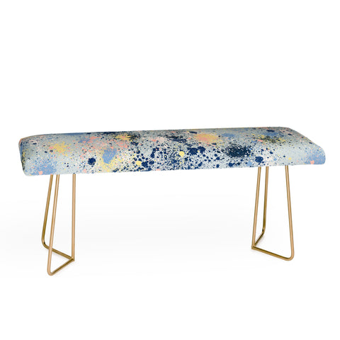 Ninola Design Ink dust texture soft blue Bench