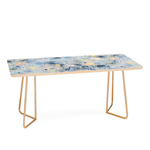 Ninola Design Ink dust texture soft blue Coffee Table