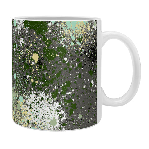Ninola Design Ink Splatter Dark Night Coffee Mug