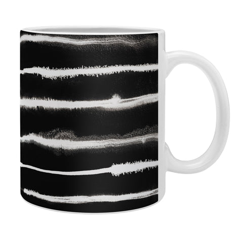 Ninola Design Ink stripes Black Coffee Mug